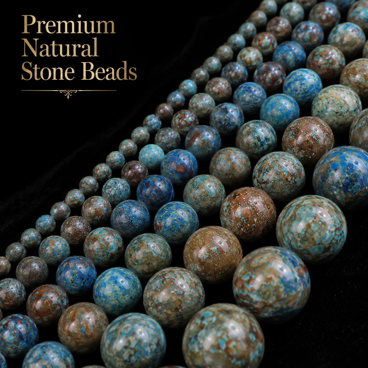 4/6/8/10/12mm Half Strand Natural Stone Blue Lace Agates Round Beads Smooth Loose Beads for Jewelry Making DIY Bracelet Necklace