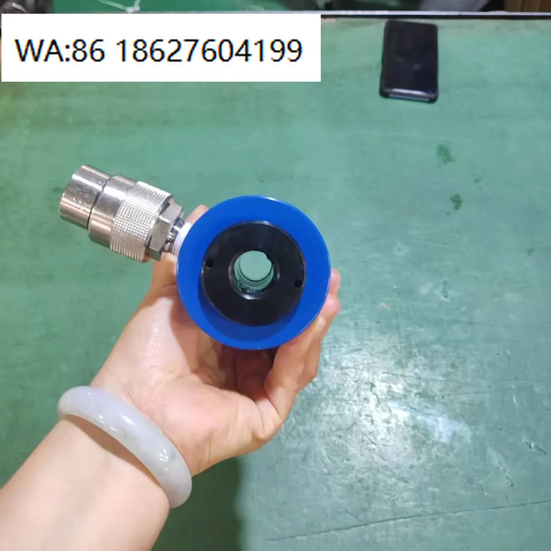 Aftermarket spare parts DY-RCH121 12Ton Single Acting Hollow Plunger Hydraulic Cylinder,700bar, in stock fast shipping construct