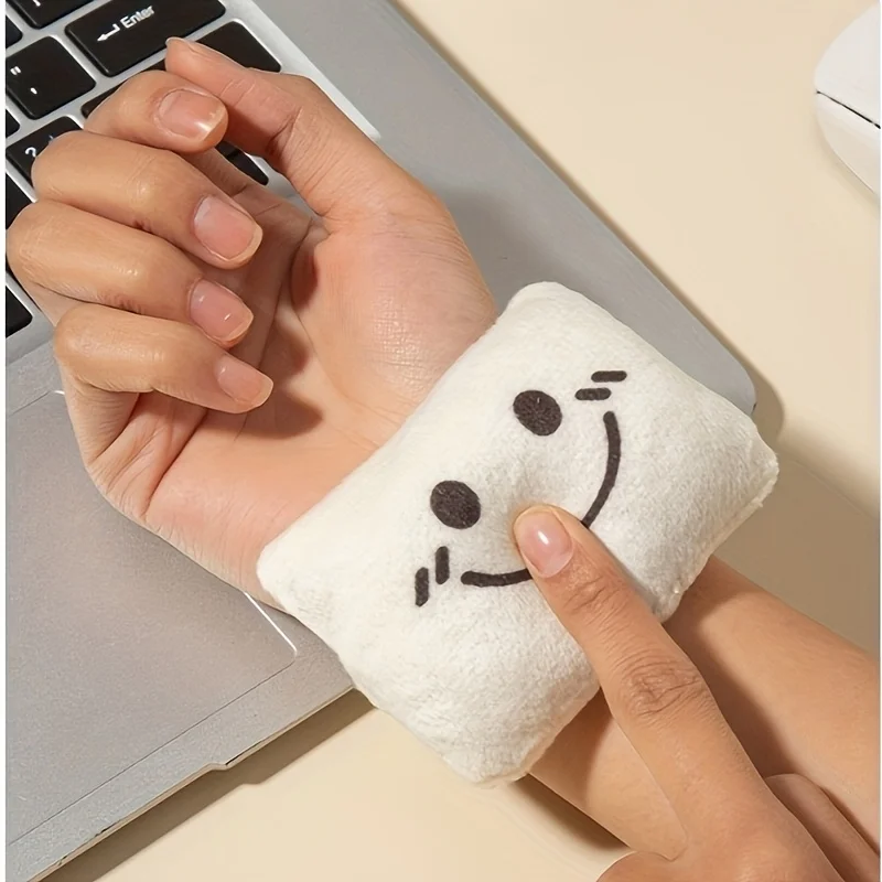 Bantalan Pergelangan Tangan Spons untuk Kantor Ringan, Pergelangan Tangan Komputer, Alat Bantu Kenyamanan Mengetik, Desain Mousepad Lucu, Bantalan Ringkas