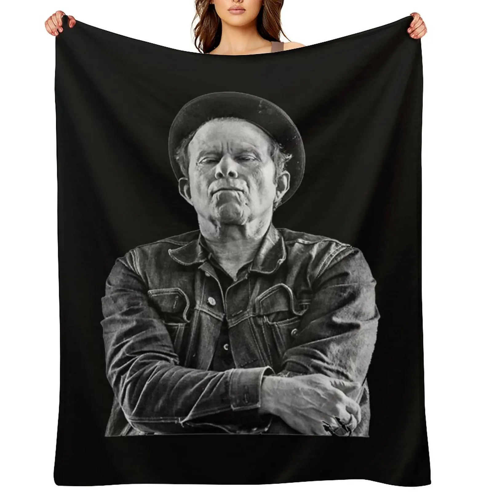 

Tom Waits Throw Blanket warm winter Extra Large Throw heavy to sleep Plaid Blankets