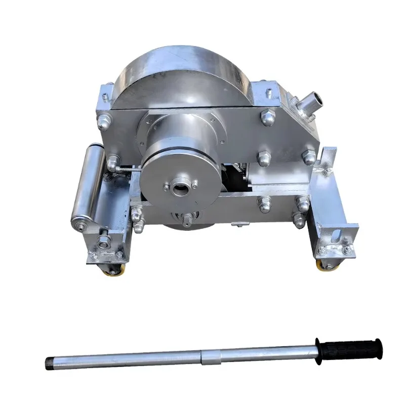 No Sparks Mechanical Steel Cord Conveyor Belt Cutter With Gear Core Components 220V 8.5mm Cutting Capacity