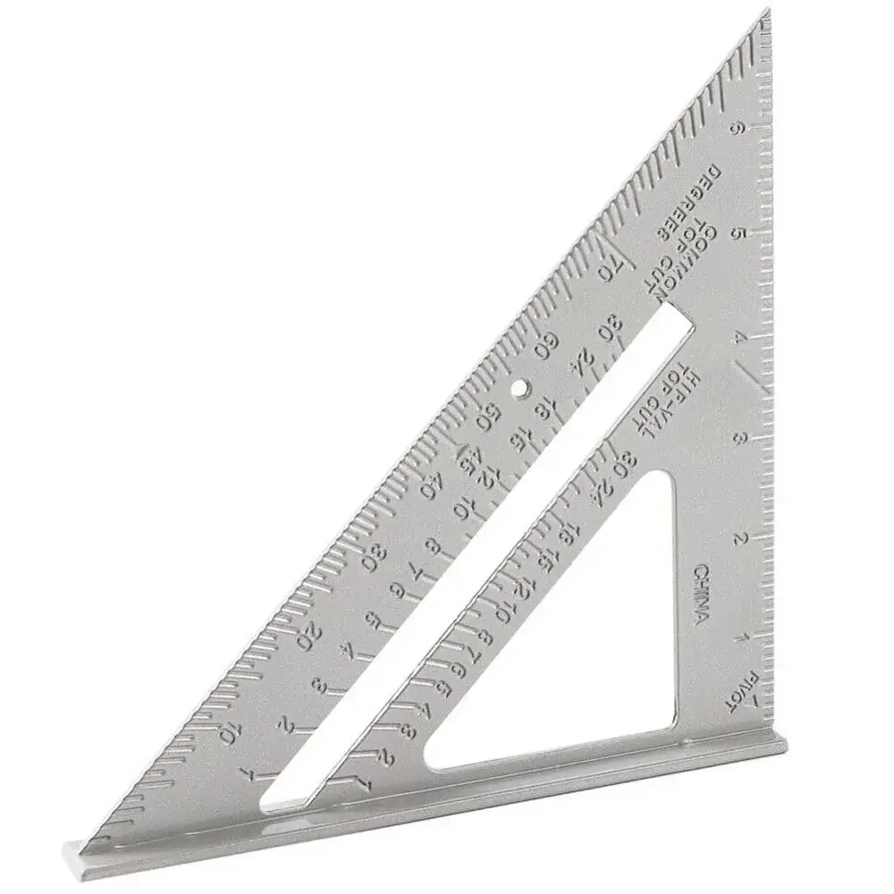 

for Carpenter Framing Miter Speed Measurement Tool Tri-Line Saw Guide Square Ruler Triangle Protractor