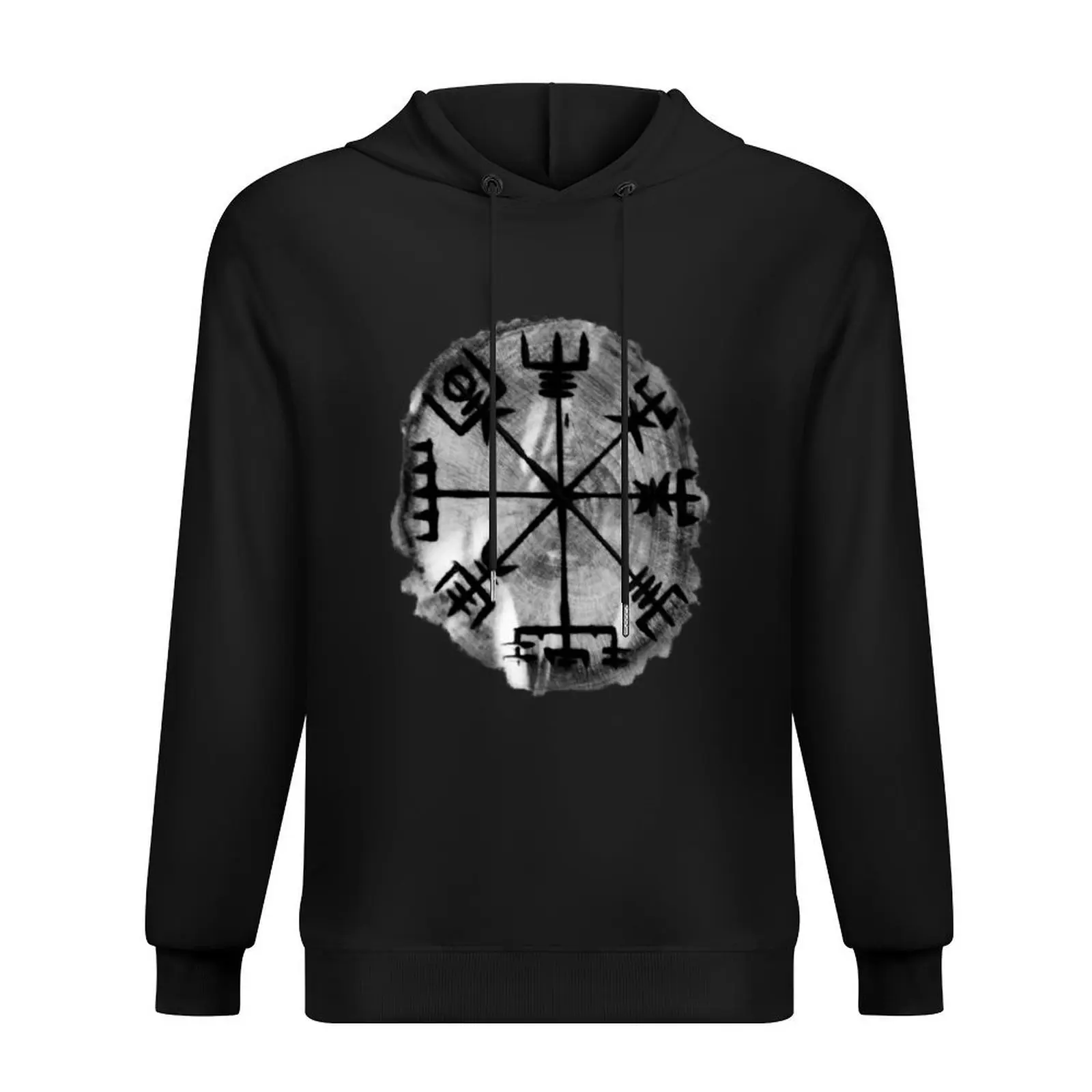 

Runic Magic, Norse Compass - 'Vegvisir' Hoodie men clothes men's coat japanese style male clothes mens hoodies