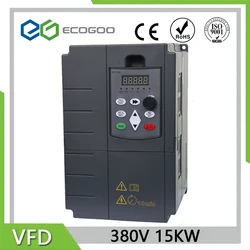 15KW 20HP 20CV High-performance VFD AC380V Variable Frequency Drive Inverter For 3-phase Motor speed control frequency converter