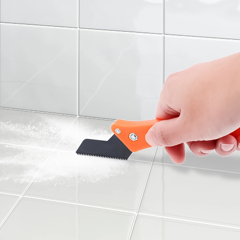 Professional Tile Gap Repair Hook Knife for Cleaning Removal Old Grout Tungsten Steel Joint Notcher Hand Construction Tools