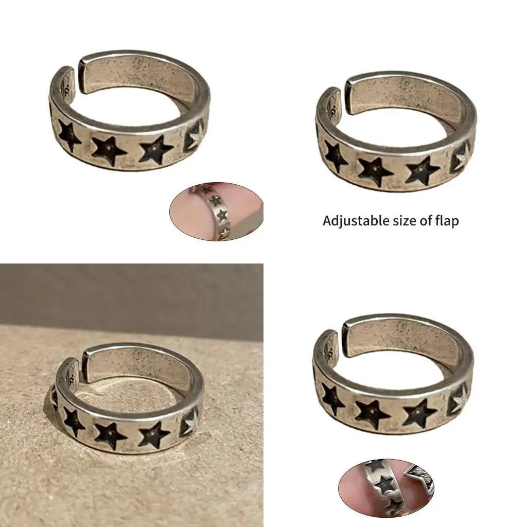 P9FE Star Dinger Rings Réglables d'ouverture ALLIAGE MATÉRIEL MATÉRIEL PART