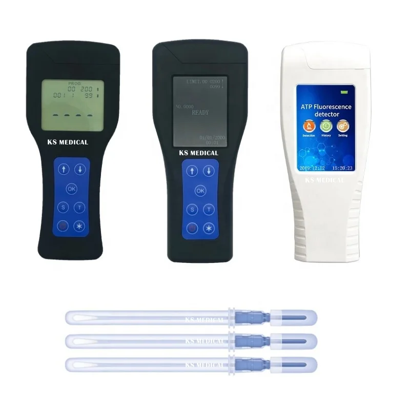 KSA-02 New atp hygiene  tester with swabs   testing device portable enlarge lcd screen  meter