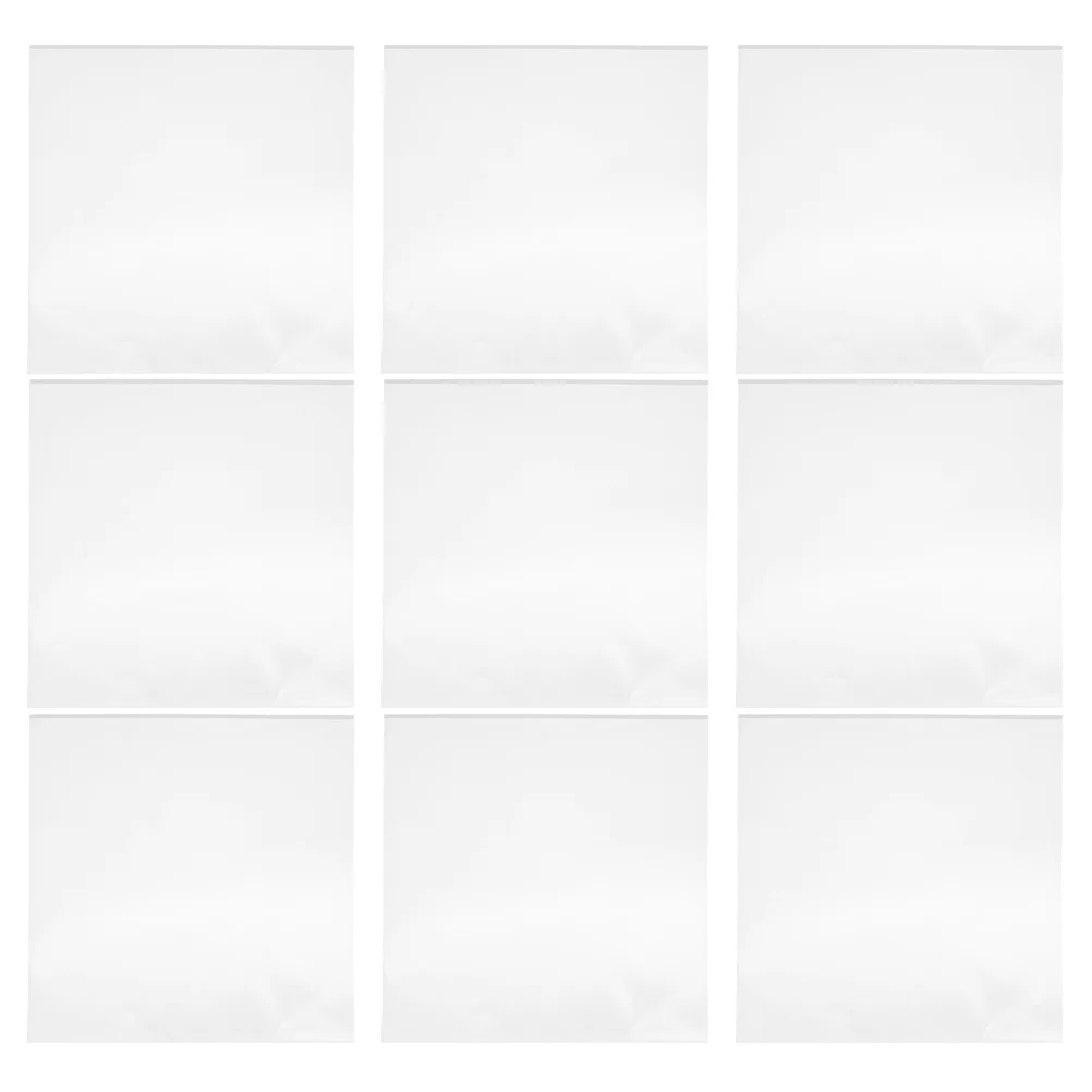 

60Pcs Vinyl Record Protective Covers Clear Self Adhesive Outer Sleeves Durable Plastic Album Storage Protector