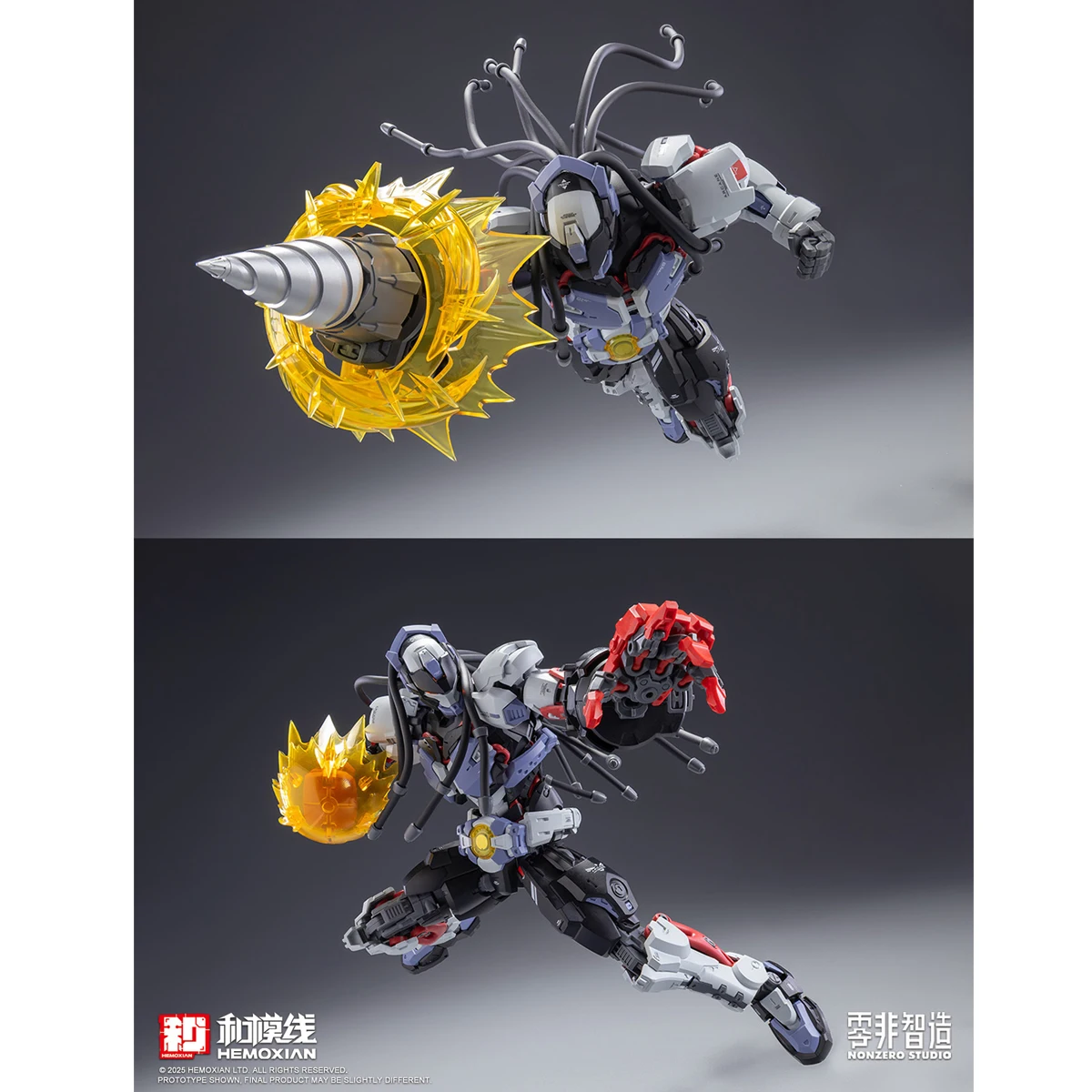 

HIPLAY HEMOXIAN Over Zero Vol.3 Boxer Baki Highlighting Detail & Craftsmanship Model Kit