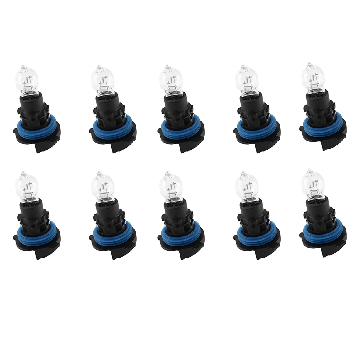 

10Pcs Front Daytime Running Light Bulb with Base for 3008 5008 C5 12V 24W 6216F6 89072904