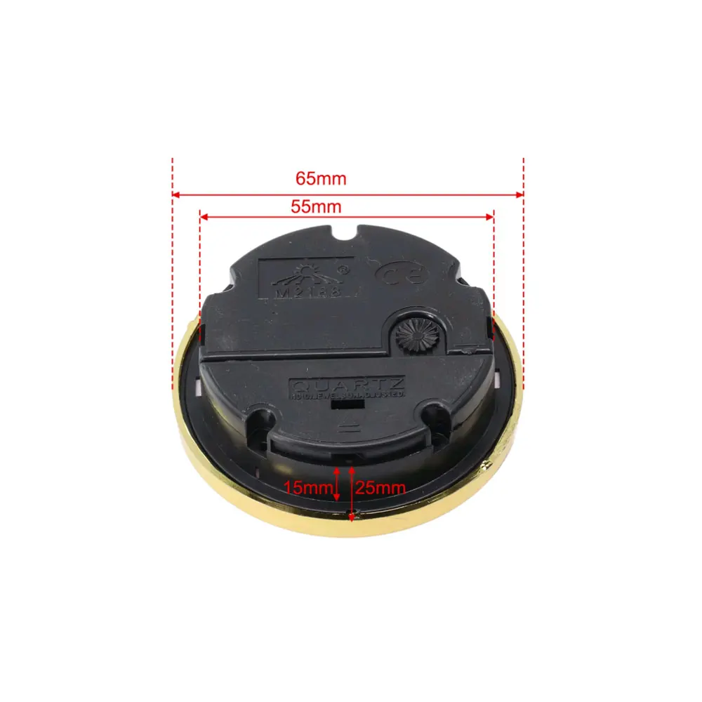 1Pc Classic Clock Craft Quartz Movement 2-1/2" (65mm) Round Clocks Head Insert Little Clock Arabic Numbers Wall Clock Home Decor - Image 6