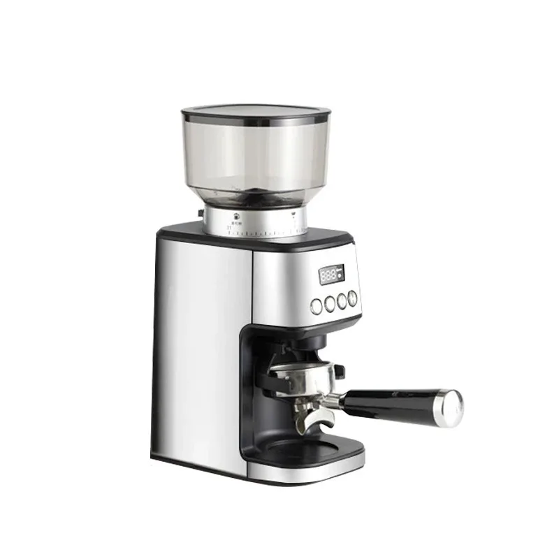 

Steel core cone wheel coffee grinder Italian coffee grinder Household electric thickness adjustable grinder