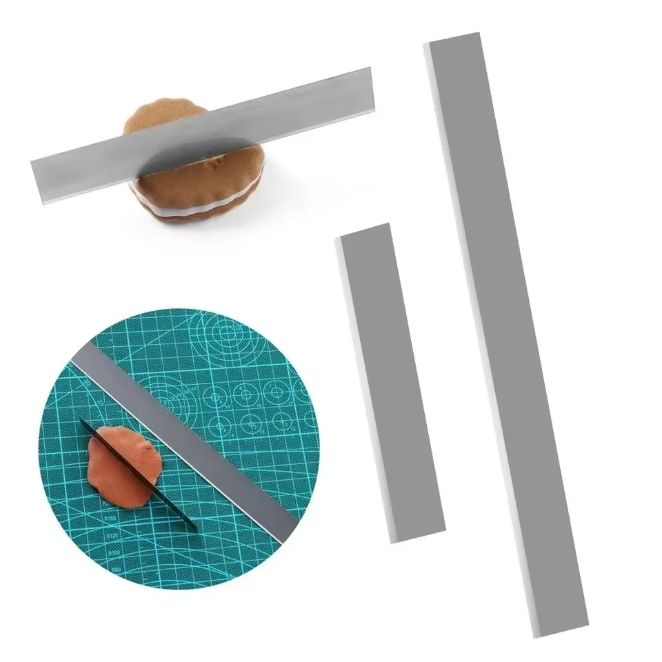 DIY Pottery Flexible Stainless Steel Clay Polymer Clay Cutter Blade Ceramic Tools Modeling  Fabric Art Handmade Sculpting