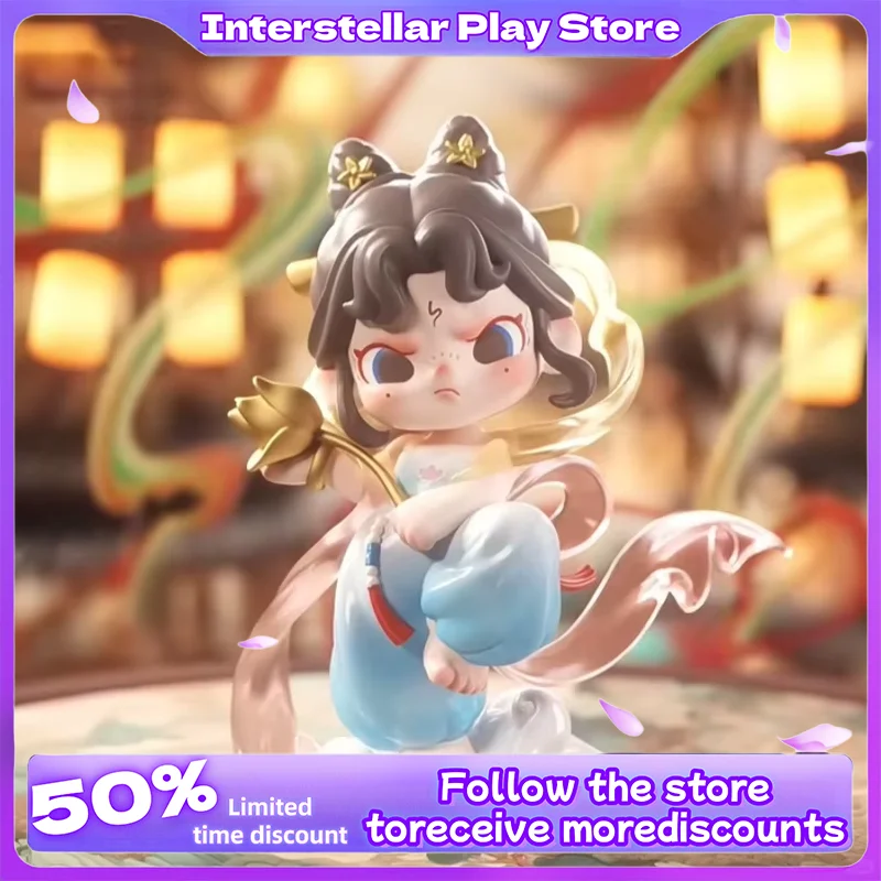 

Dora Flying Goddess Dunhuang Co Branded Handmade Trendy Toy Creatives Decoration Desktop Ornament Holiday Gift Gift Collection