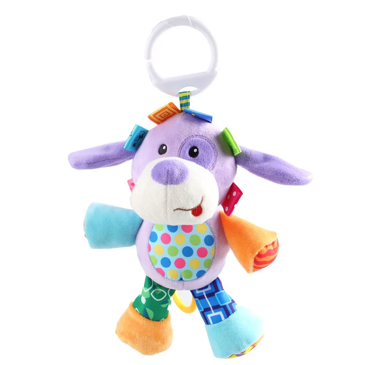 Hot Sale High Quality Baby Toys Comfort Soft Cute Dolls Newborns Baby Plush Dolls Animal Carts Baby Strollers Pendant Toys