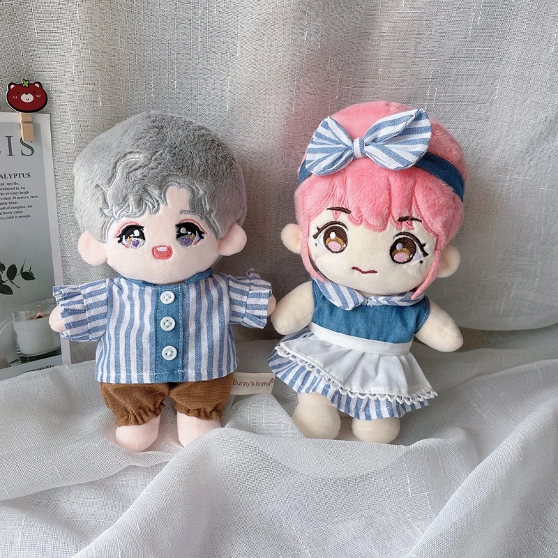 Doll Clothes for 20cm Idol Doll Outfit Accessories Maid Skirt Wedding Dress Hoodie for Korea Kpop EXO Super Star Dolls Toys Gift