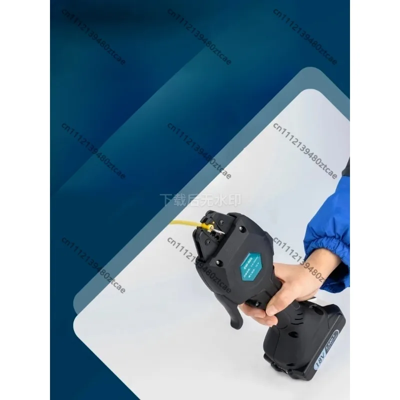 EW-50X Rechargeable Electric Crimping Pliers, Solar Photovoltaic Cold Crimp Tool, Pre-insulated Tubular Bare Terminal Clamp