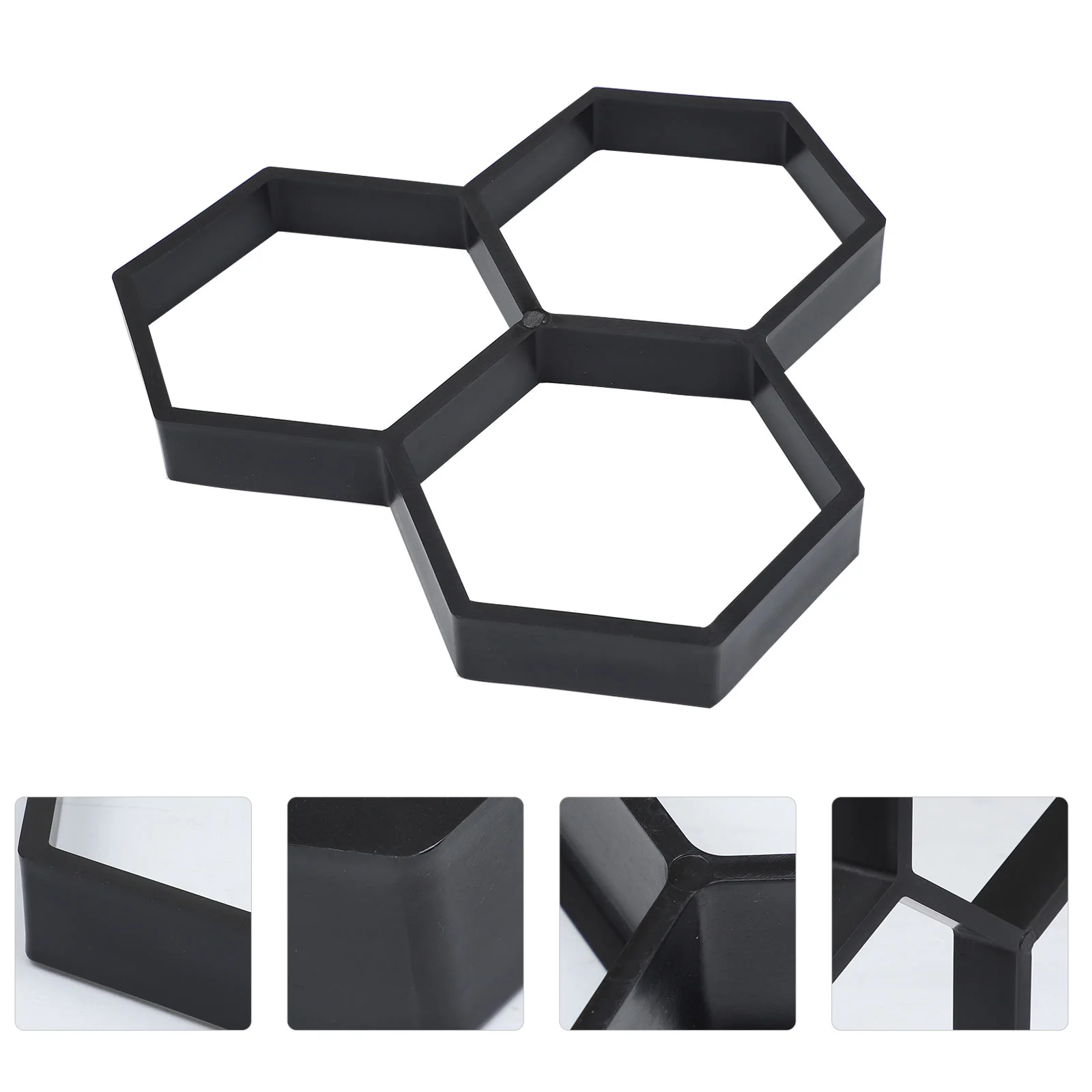

DIY Paving Mold Path Oaving Mould Cement Tool Floor Plastic Hexagonal Office Concrete