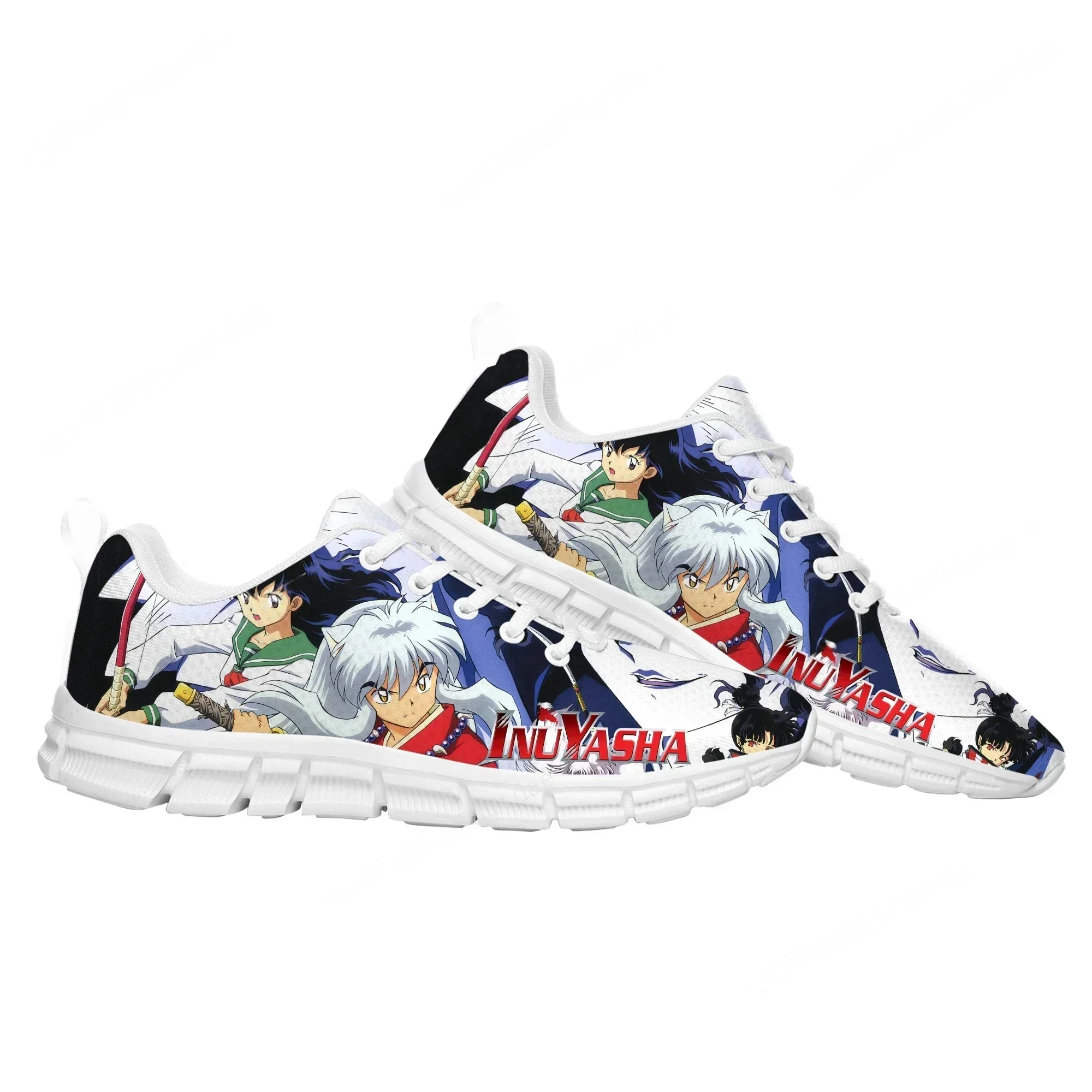 Inuyasha Sports Shoes Mens Womens Teenager Sneakers Kagome Higurashi High Quality Manga Comics Sneaker Custom Shoe