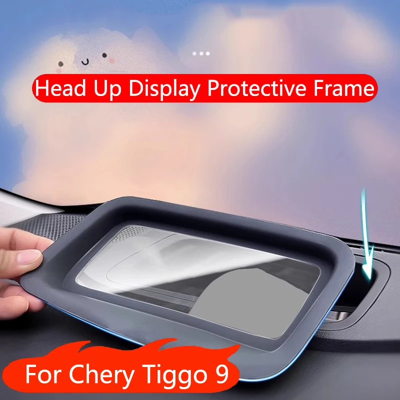 

Car Head-up Display Protective Cover For Chery Tiggo 9 2023 2024 2025 Central HUD Dust Cover Auto Accessories