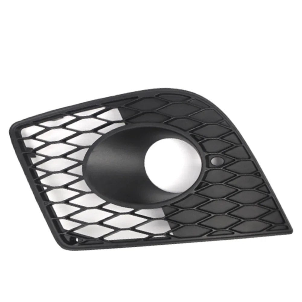 1P0853665C 1P0853666C 1P0853665C9B9 Fit For Seat Leon CUPRA 1P 2005–2011 Front Outer Grille (With Fog Lamp Hole) ABS Matt Black