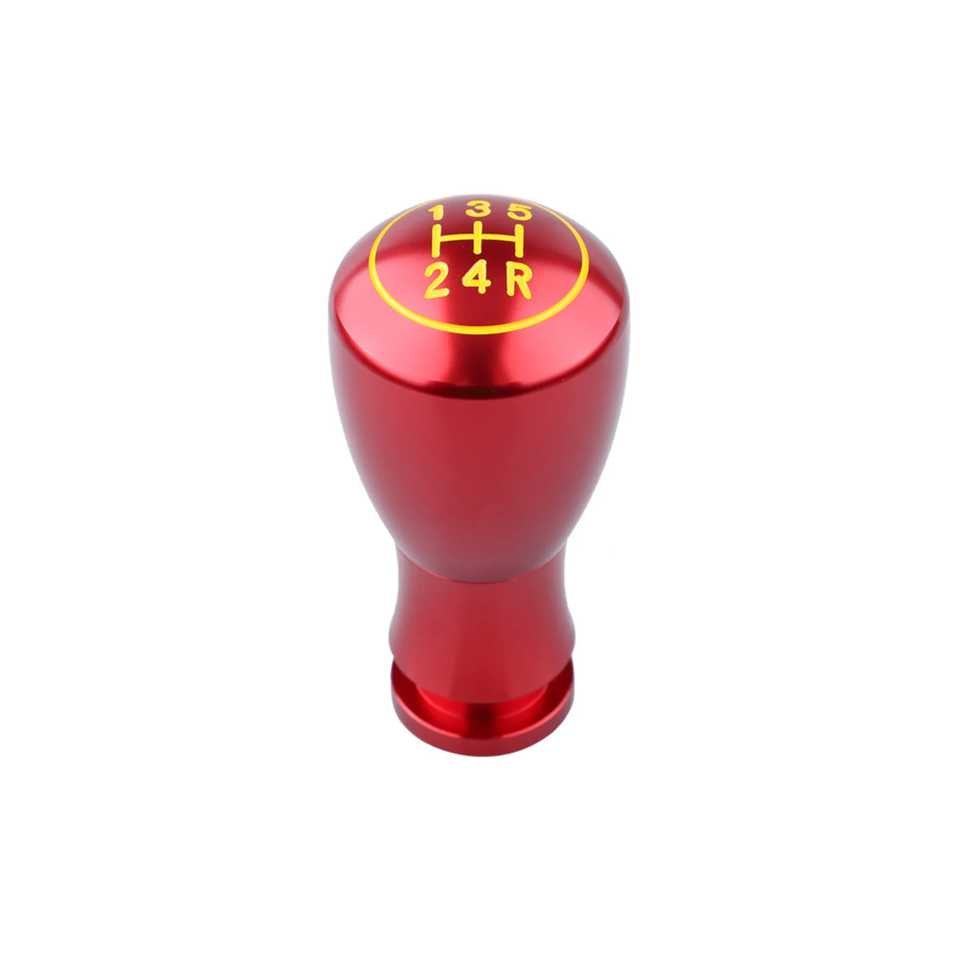 Blue Gear Shift Knob Aluminum Alloy Simple Installation Easy To Use Wear-resistant For Manual Transmission Vehicles