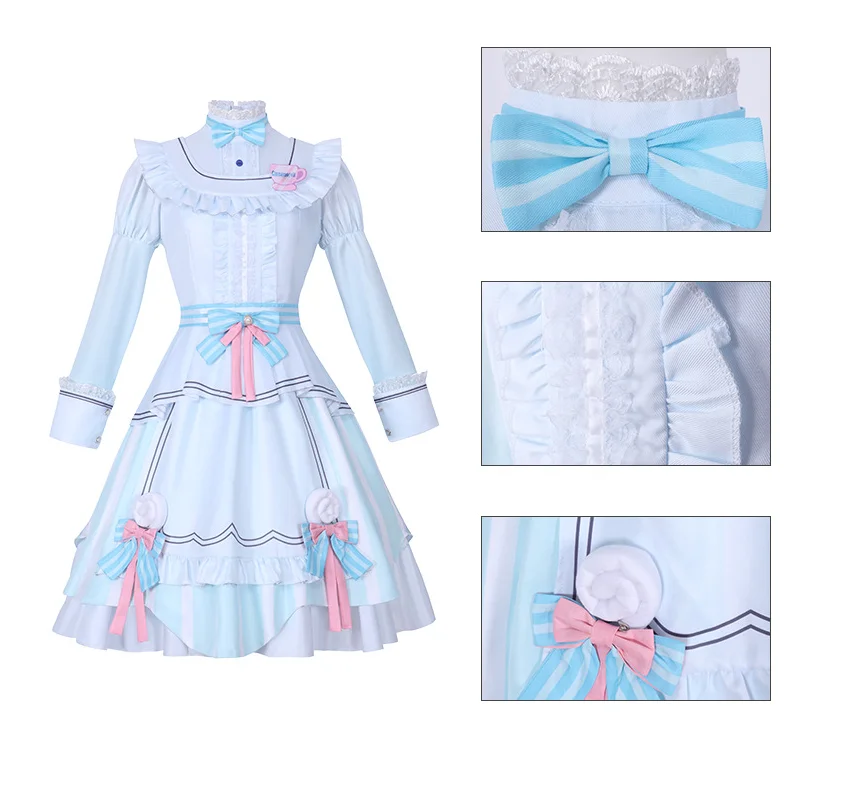 

Cartton Anime Project Sekai Colorful Stage Otori Emu PJSK Cosplay Costume Daily Dress Kawaii Comic-Con Costume Woman