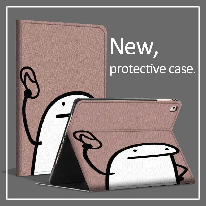 

Белый персонаж цветочное сердце для Huawei MatePad 5 10 11 13 3 X9a X8a V7 6 11,5 13,3 Защитный чехол для планшета