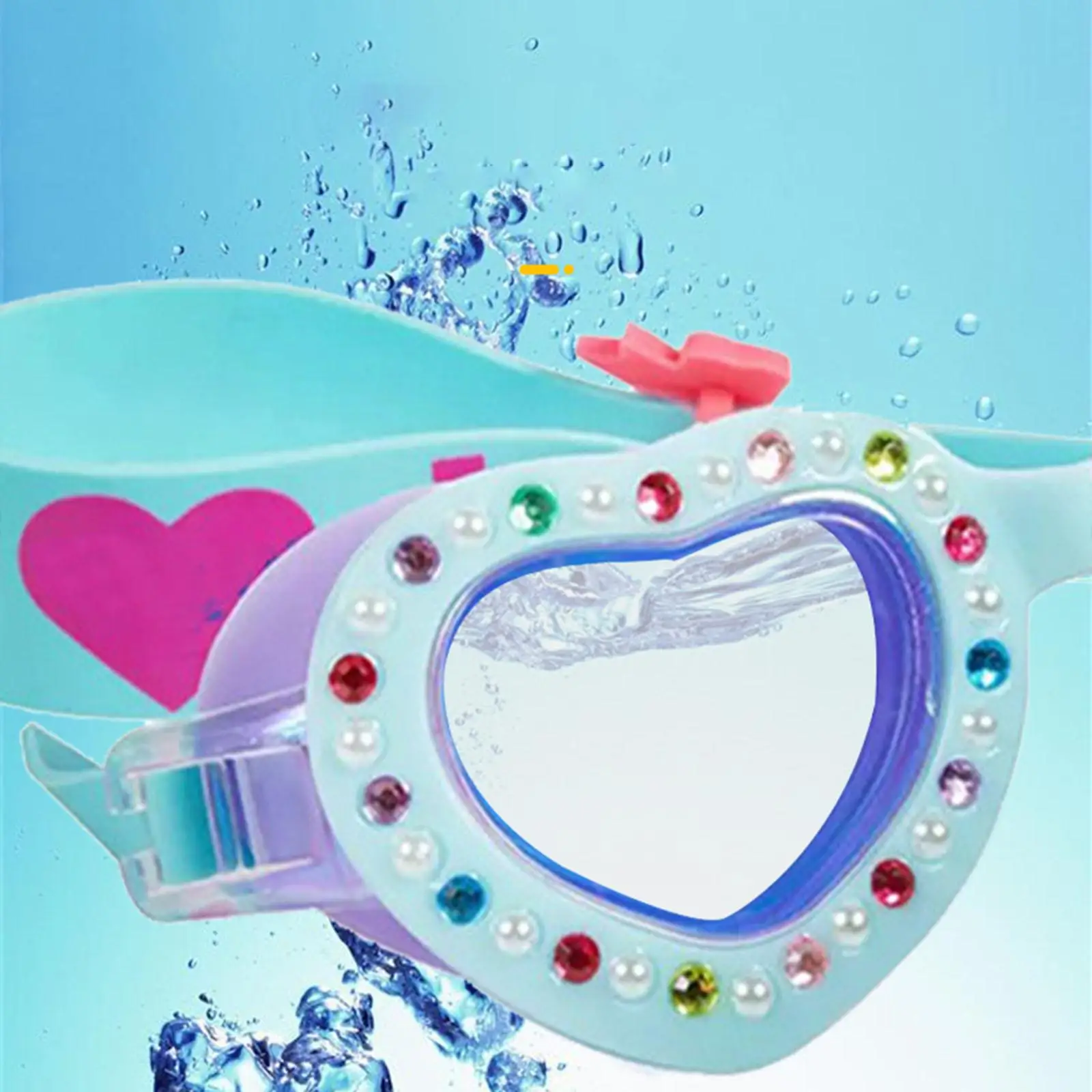 Swimming Goggles Child Age 4 to 14 Comfortable Anti Fog Professional Dive Eyewear Pool Accessories for Kids Swimming Training
