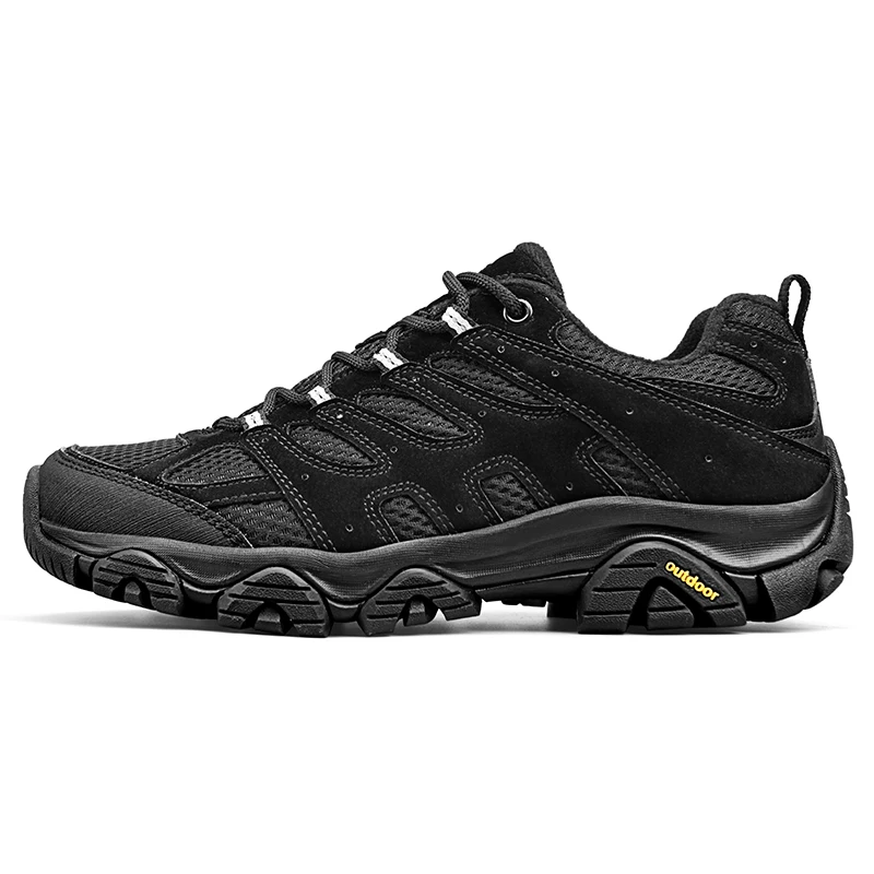 HIKEUP Big Size High-Top Hiking Shoes for Men Women - Breathable Ankle Support Trekking Mountaineering Footwear
