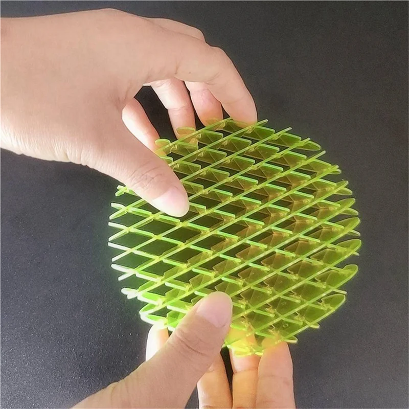 AS96-2X Fidget Wurm, lustiger Pocket Fidget, sensorische Stress-Angstlinderung für Kinder und Erwachsene S