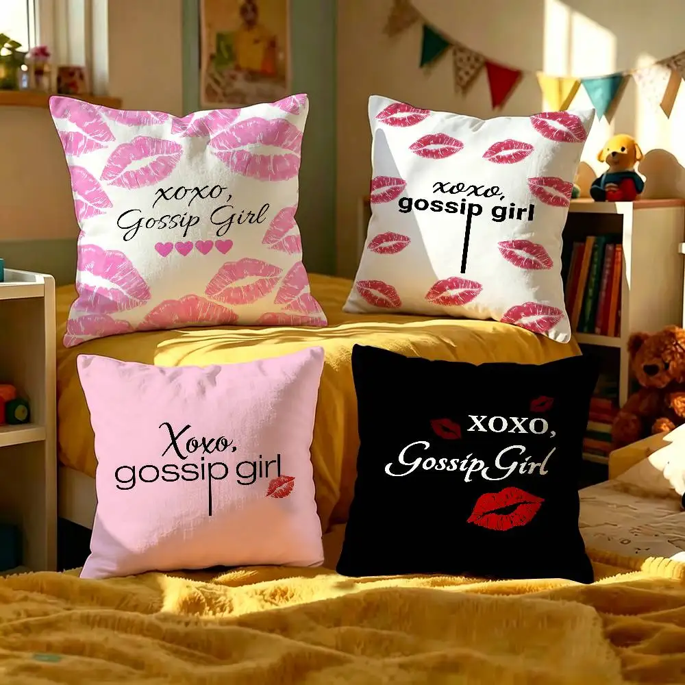 Classic TV Series Gossip Girls pillow cover sofa cushion cover home room decoration children gift