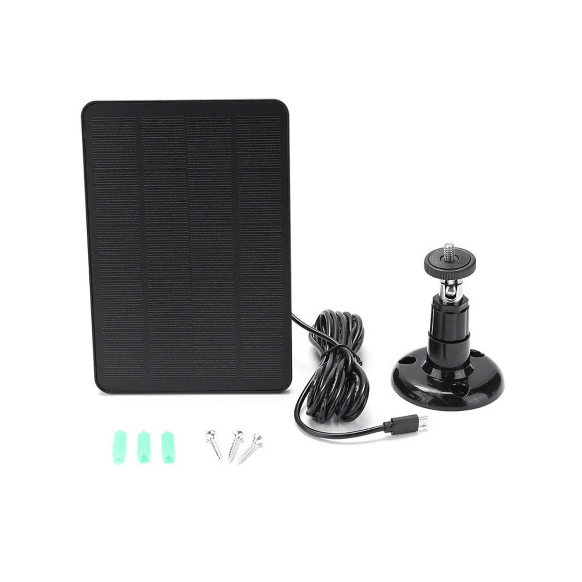 4W 5V Zonnecellen Oplader Usb Opladen Draagbare Zonnepanelen Voor Beveiliging Camera/Klein Huis Licht Systeem