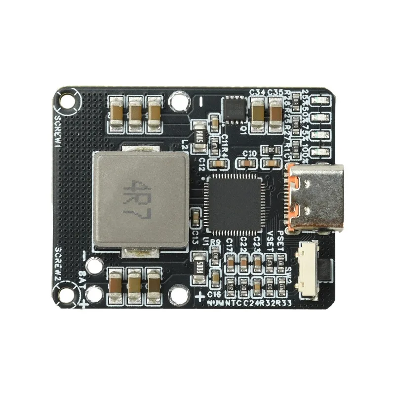 For IP2369 2-6S Bidirectional High-power Charging and Discharging Module, Supports PD 45W Step-up and Step-down