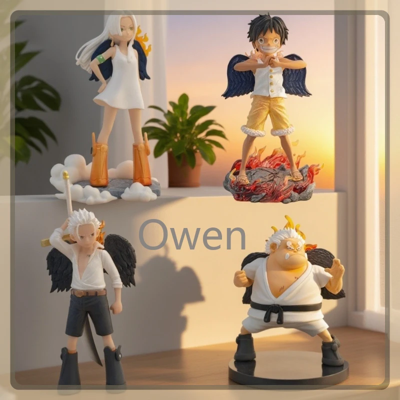 

Cute Pacifist Seraph Comic ONE PIECE Anime S-Eagle Figurine S-Snake Action Figures PVC S-Luffy Model Collection Statue Toys Gift