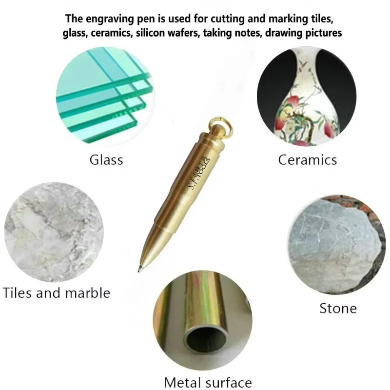 Metal engraving hand tools, diamond engraving needles, glass metal engraving needles