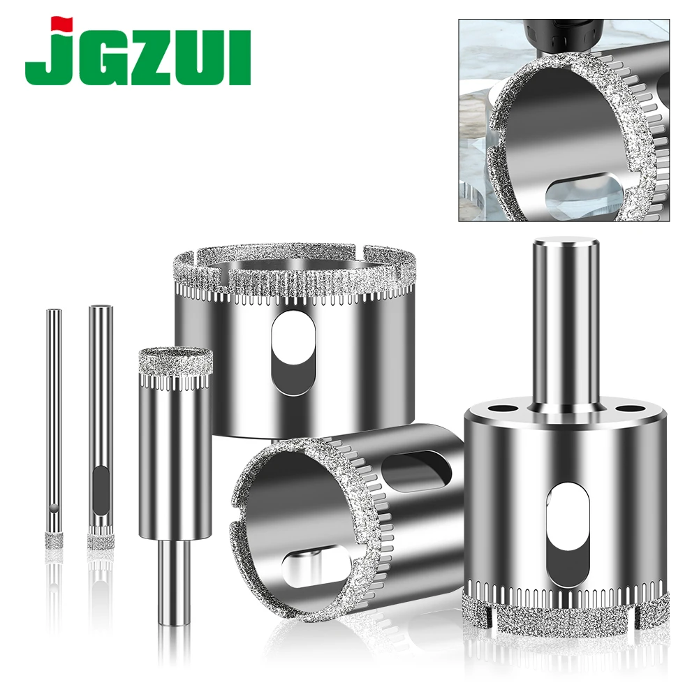 Diamond Punch High-quality Integrated Steel Glass Drill Bit Tile Wall Marble Punch Electroplated Bit Glass Hole Opener