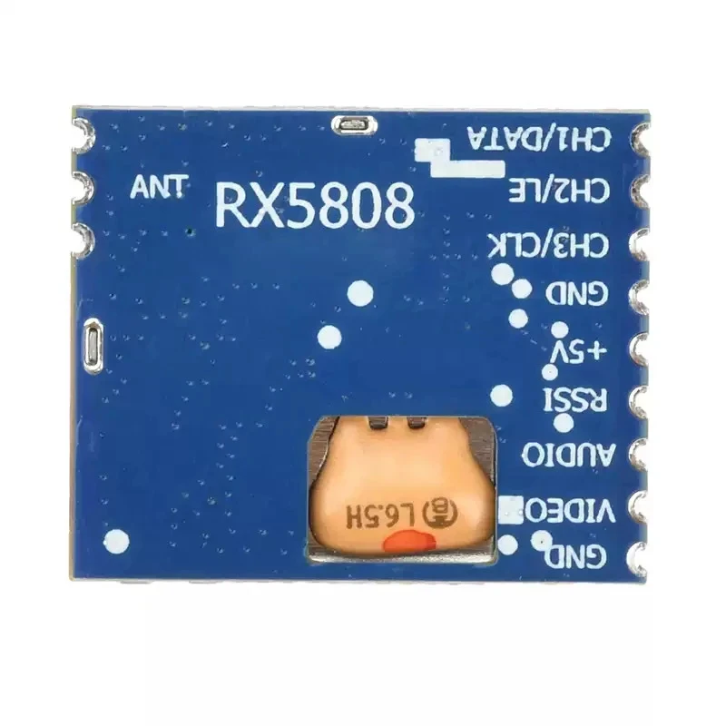RX5808 5.8G Wireless Audio Video Receiver Module SPI Control Receiver For FPV Aircraft Helicopter Replacement Accessory