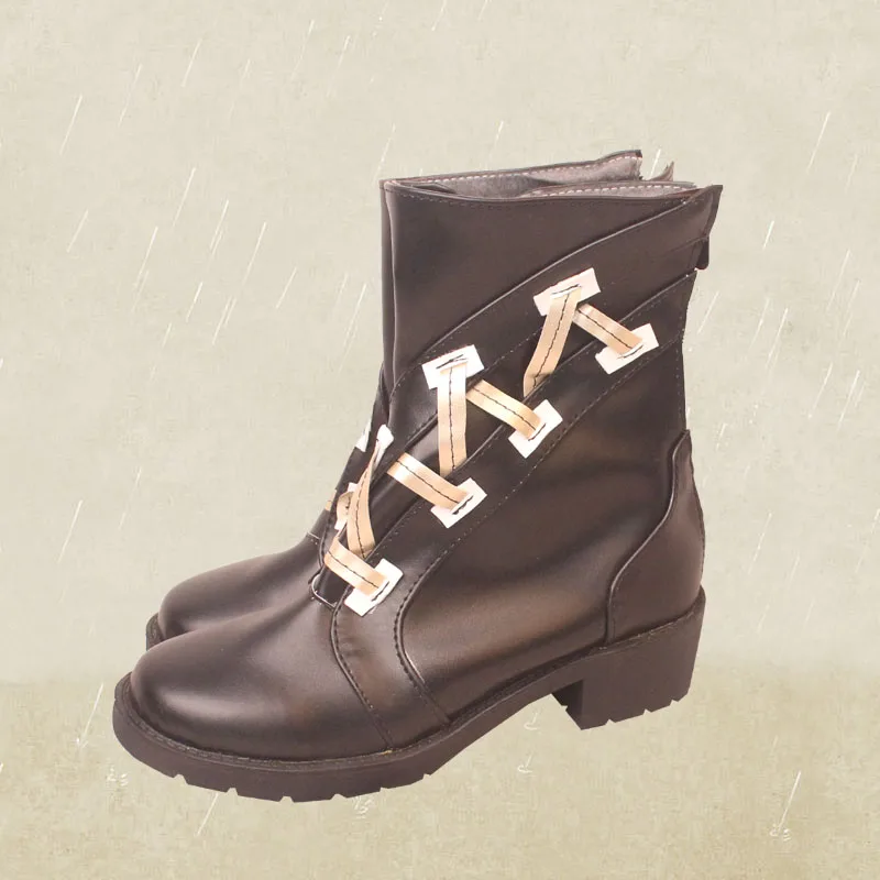 Arknights Shu Cosplay Shoes Boots Game Anime Halloween Carnival Fiesta
