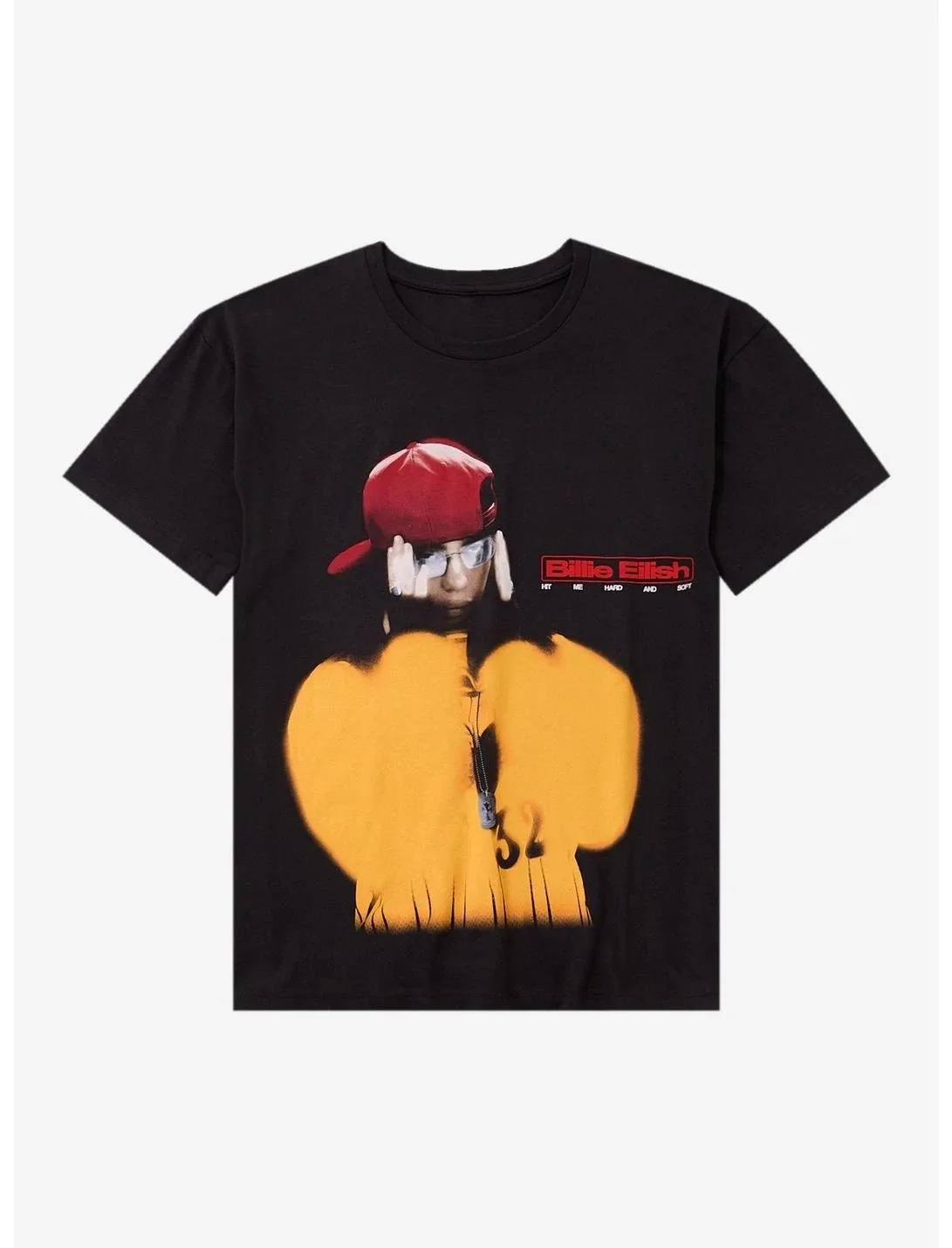 

Billie Eilish Hit Me Printed T-shirt Harajuku Y2k Tops Vintage Women Men Cotton Oversized Clothes Vintage Unisex Tee Clothing