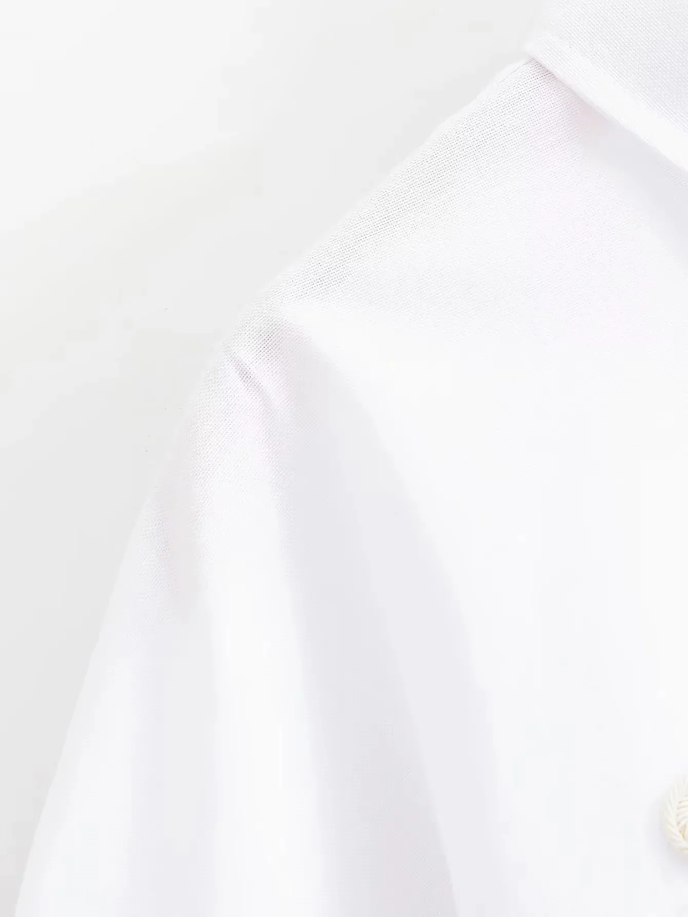 Damen Frühling Lässiges Weißes Popeline-Hemd Damen 2026 Langarm Revers Bluse mit Knotenverschluss Damen Sommer Lockere Pendler-Bluse – Detail 11