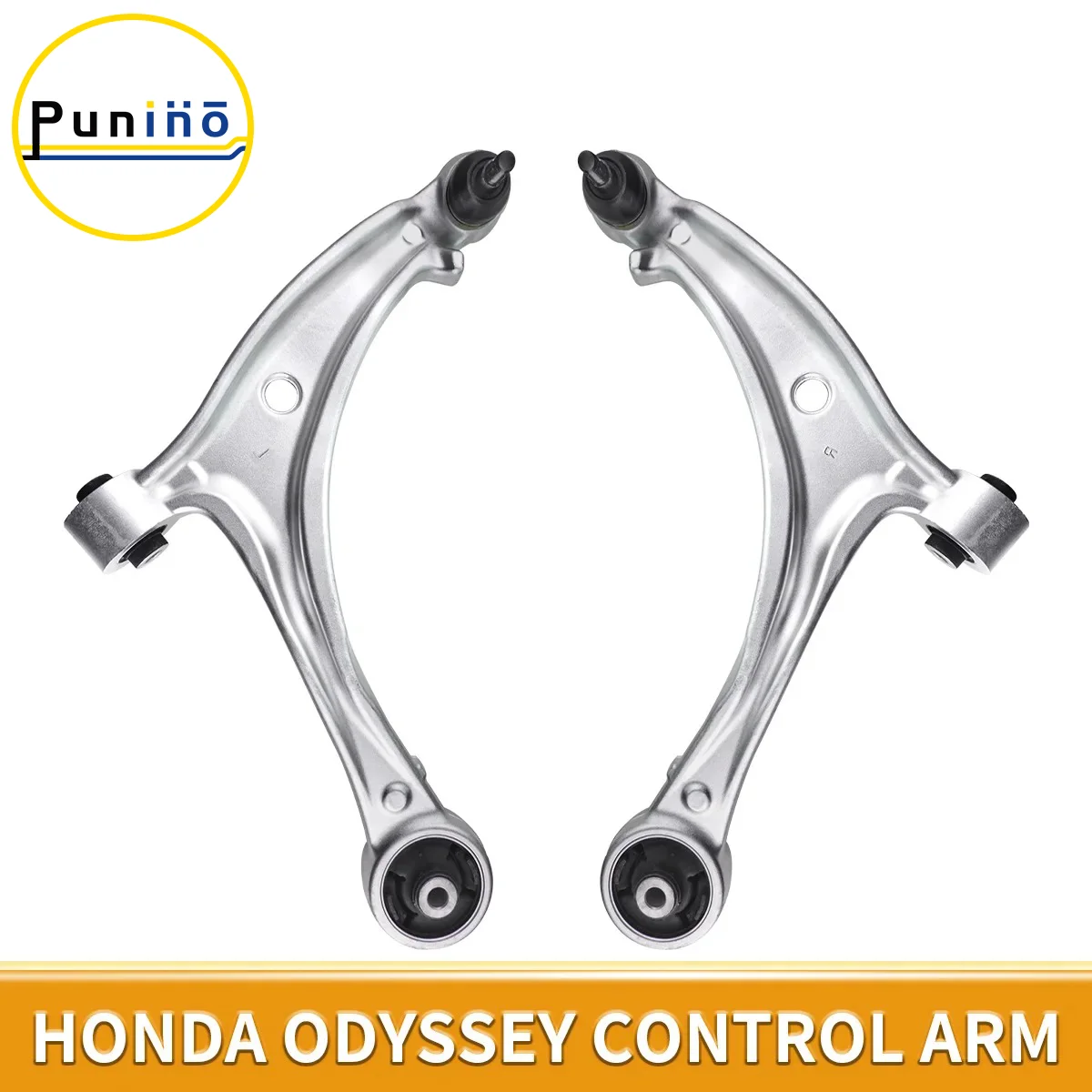 Punino 2pcs Front Lower Control Arm With Ball Joint Assembly Suit for Honda Odyssey 2005 2006 2007 2008 2009 2010 51350SHJA01