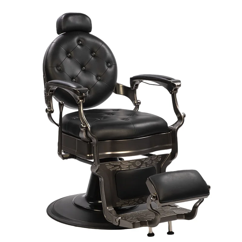 

American hair salon chair Dyeing and ironing Lifting large pump oil head chair