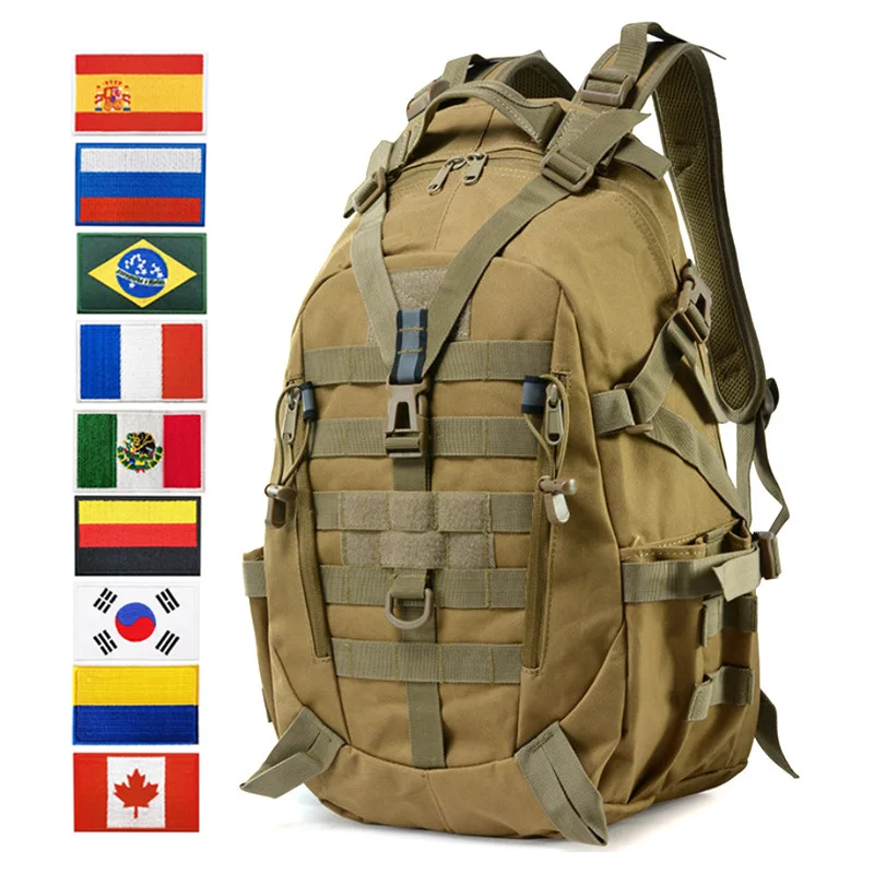 

Outdoor Camouflage Hiking Camping Backpacks Men Sports Bag Cycling Fishing Mountaineering Men's Tactical Backpack