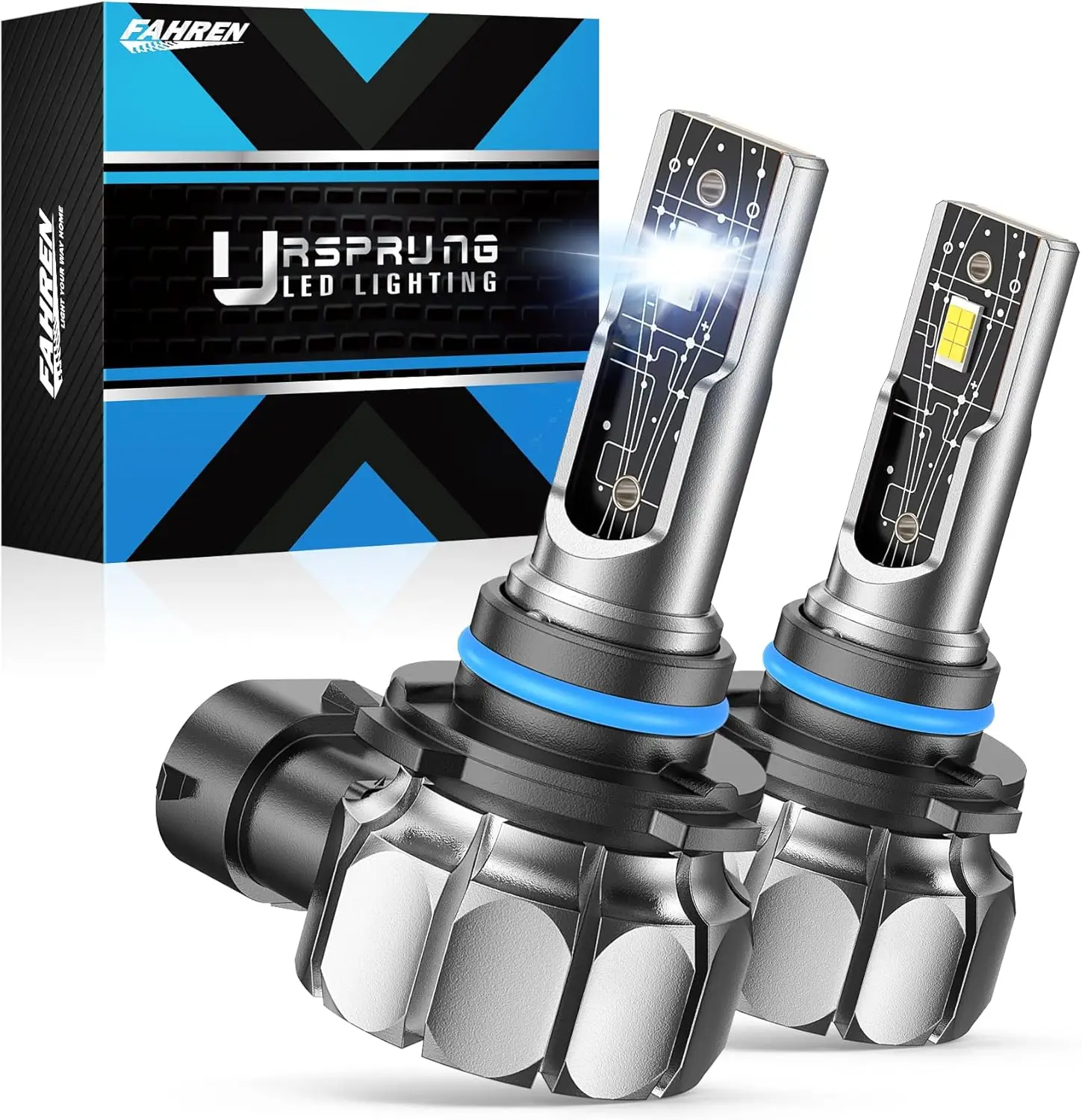 

H10 9145 9140 LED Driving Fog Light Bulbs,18000LM Brighter Fanless,6500K Headlight,Halogen Replacement Bulbs for Cars,Trucks,SUV