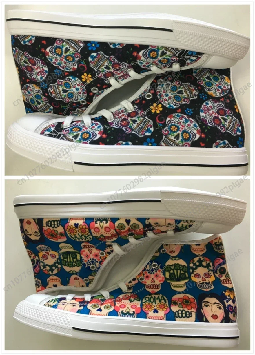 Zapatos de lona con estampado de perro salchicha para mujer, zapatillas planas con cordones, informales, para caminar