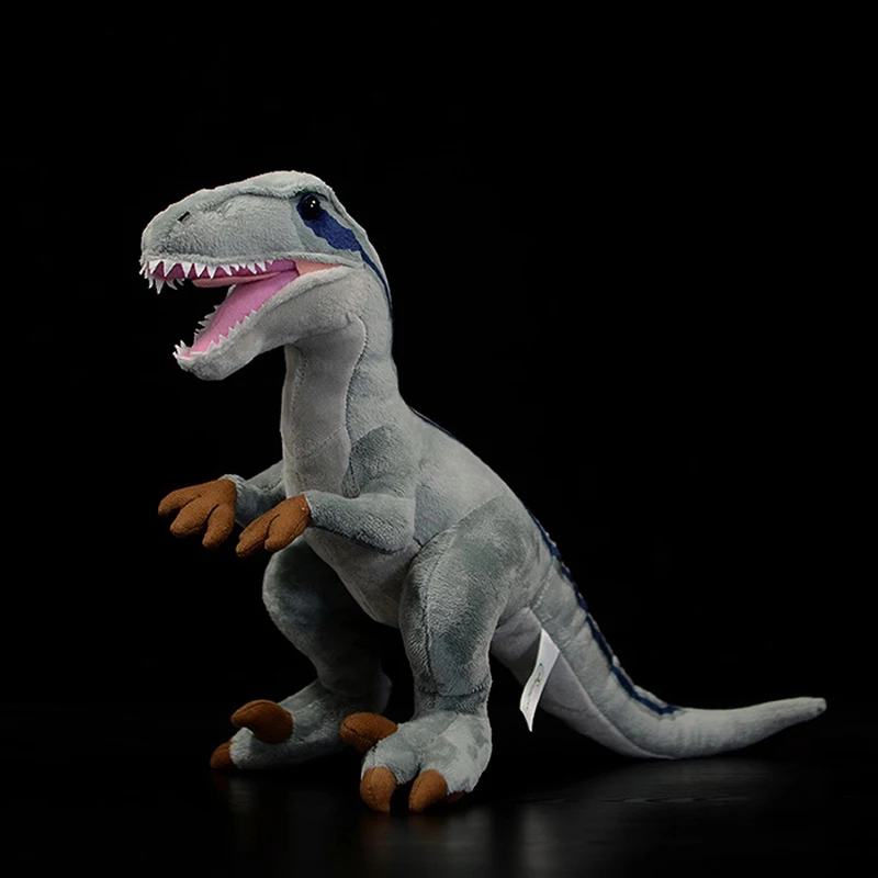 Simulation Reallife Velociraptor Plüsch Spielzeug Weiche Kuscheltiere Modell Realistische Cartoon Puppe Für Kinder Jungen Weihnachten Geschenke