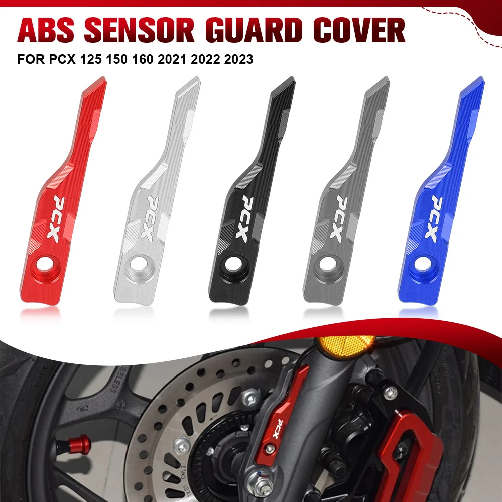 

Motorcycle Accessories Front Wheel ABS Sensor Guard Cover Protector For Honda PCX125 150 160 2021 2022 2023 PCX125 PCX150 PCX160