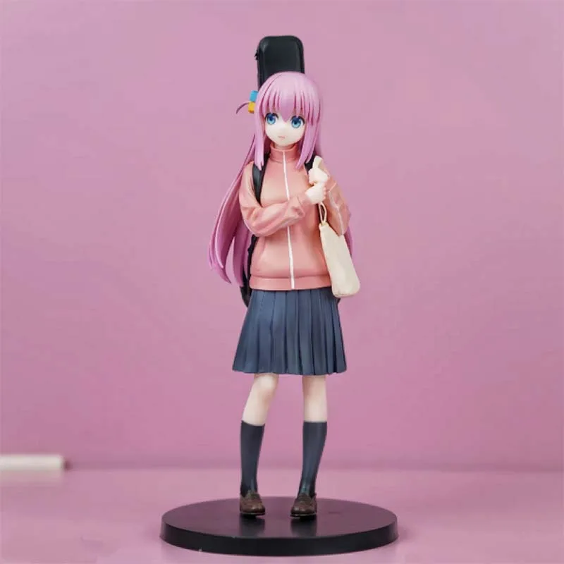 

Lonely Rock Gotou Ichiri Gotou Solo Pochi-Chan Backpack Guitar Girl Figure Pvc Statue Model Collectible Action Figure Toys Gifts
