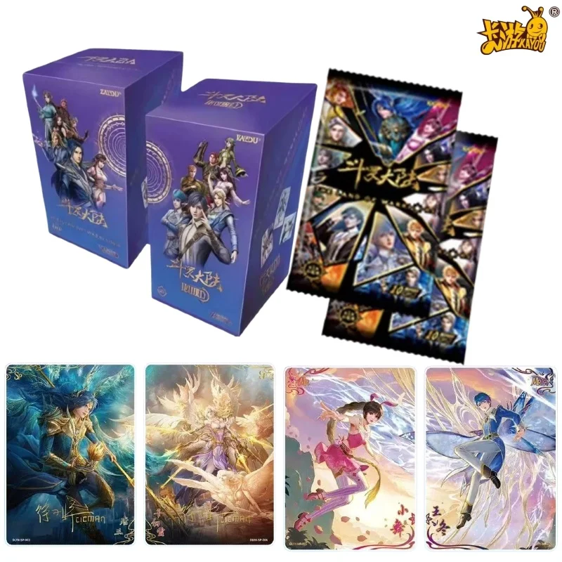 

KAYOU Soul Land Eternal Edition Gold Foil Cards Xiao Wu Rare Collectible Cards Officially Licensed Spirit Awakening Merch Cards